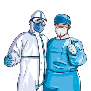 医护工作者抗击疫情