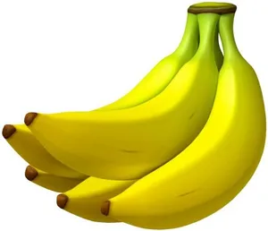 黄色香蕉 PNG免抠