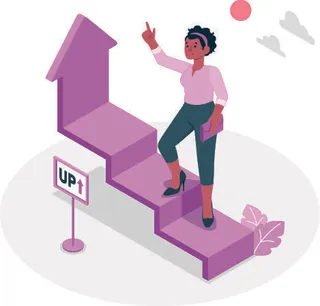 扁平化人物场景办公互联网等距ai矢量设计网页海报UI素材插画