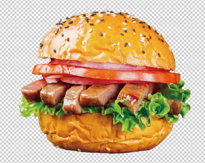 汉堡免扣素材