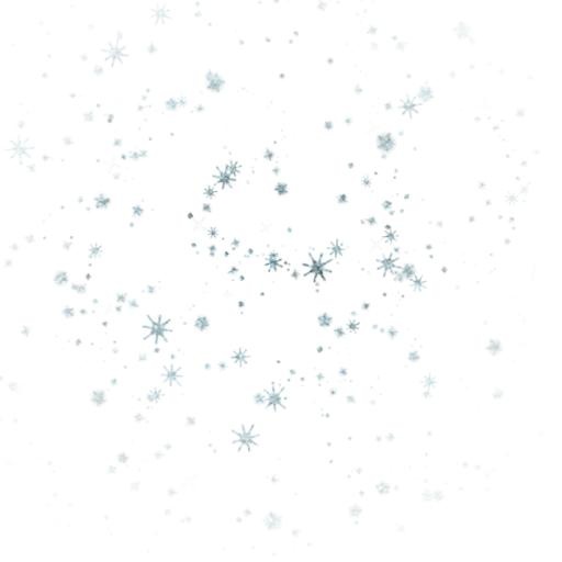 飘落的雪花 PNG免抠(700x700)