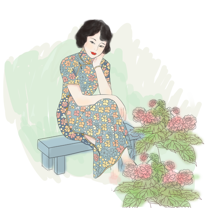 传统旗袍美女 (153)