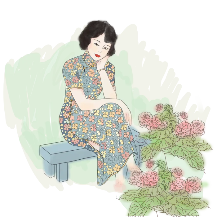 传统旗袍美女 (153)