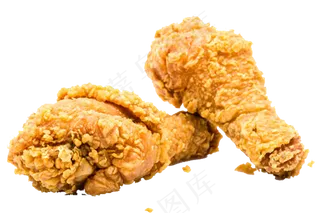 免抠食物摄影双鸡腿