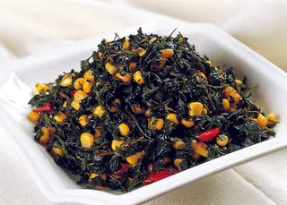 CXC01630灰条菜拌玉米粒