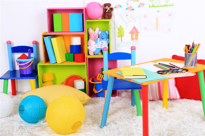 漂亮儿童房布置图高清图片