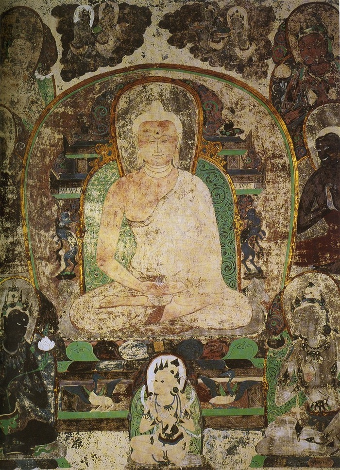 佛教壁画作品素材