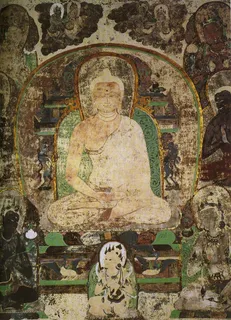 佛教壁画作品素材