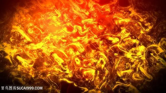 浓烈色彩抽象漩涡背景高清图