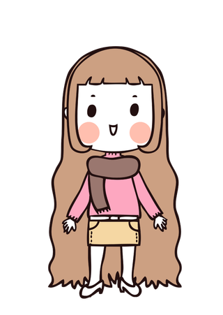 简约风PNG卡通小人动漫动画人物免扣图片素材 (76)