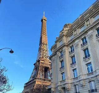 蓝色国外唯美建筑图