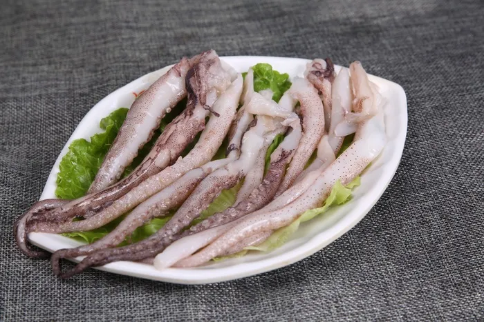 火锅菜品配菜章鱼鱿鱼须