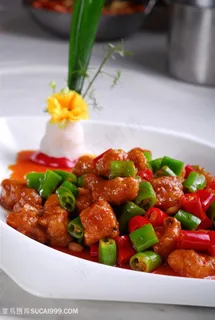 吊口排骨中华美食摄影图 吊口排骨中华美食摄影图