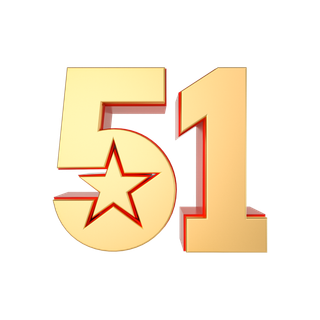 五一劳动节创意金属艺术字体