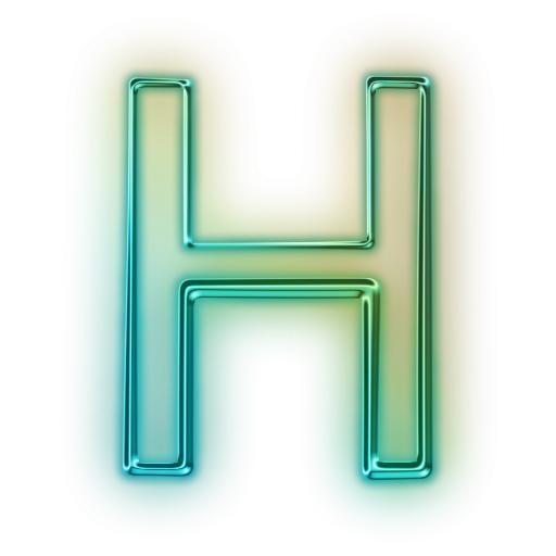 字母H PNG免抠(512x512)