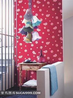 欧美室内效果图茶几