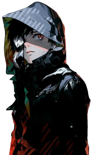 黑色人物卡通简笔