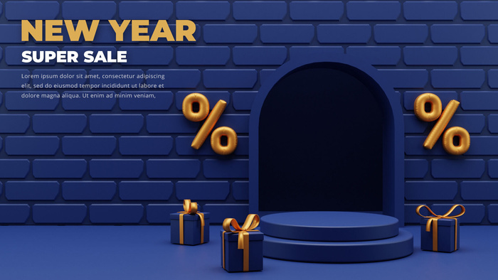 设计创造新年素材