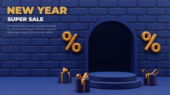 设计创造新年素材