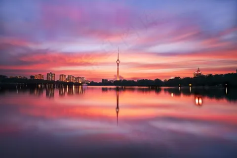 美丽黄昏城市图片 美丽黄昏城市图片