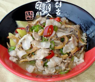 0291墨鱼焖五花肉 0291墨鱼焖五花肉