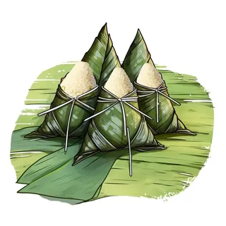 粽子绿叶免抠 粽子绿叶免抠