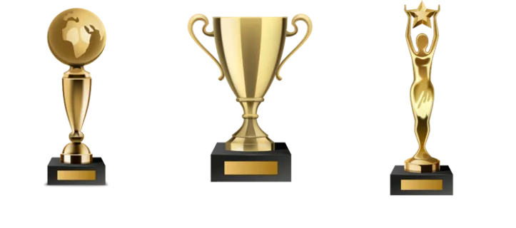 奖杯奖牌荣誉元素免抠