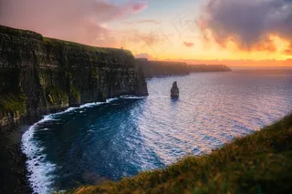 国外海岸线风景图片