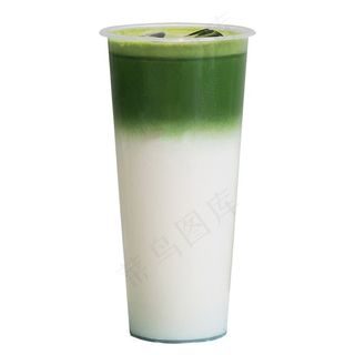 味全抹茶冷饮奶茶图片（PNG免抠图）