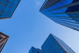 上海外滩金融中心建筑风景素材图片