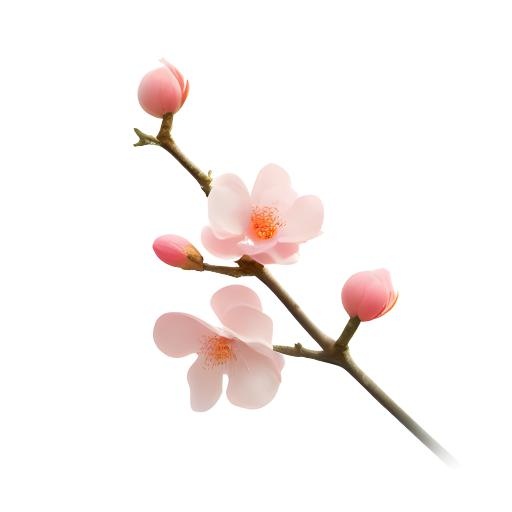 桃花免抠(2048x2048)