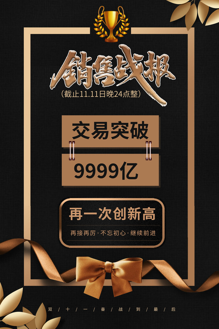 2022企业公司销售业绩年终大捷军令喜报PSD设计素材模板psd模版下载