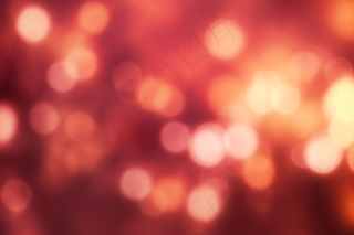 红色闪光点光芒光晕节日背景