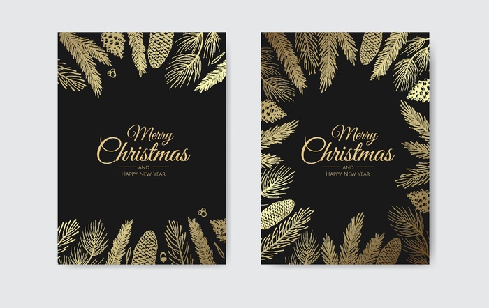 圣诞节圣诞树圣诞老人闪亮装饰电商促销折扣海报