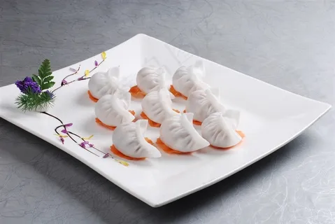 一品饺子美食素材