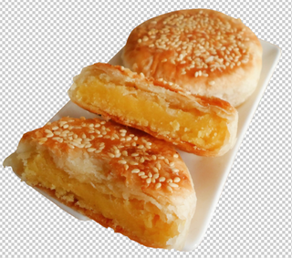 板栗饼免扣素材