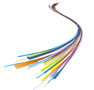 弧形线条科技kv主视觉