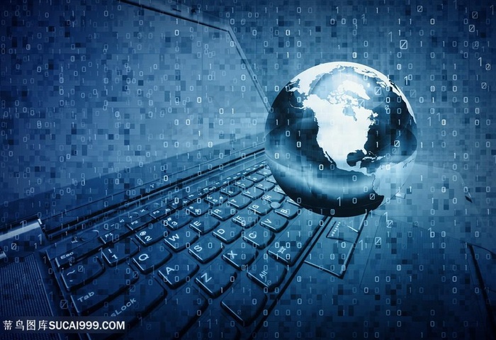 商务人士与信息科技高清图