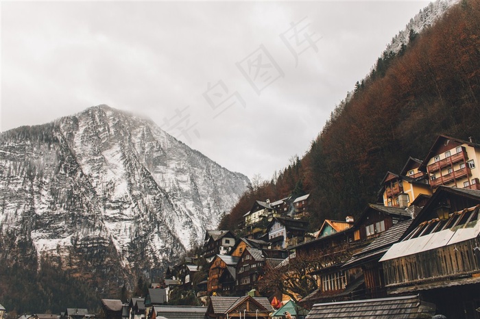 乡村好看的木屋高清图