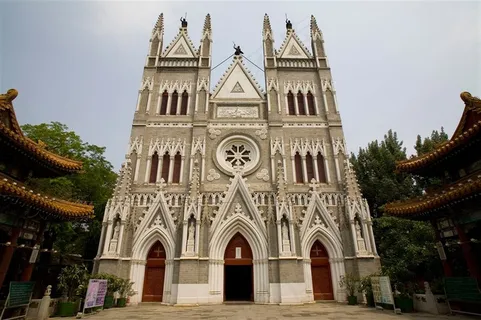 西什库教堂美图素材