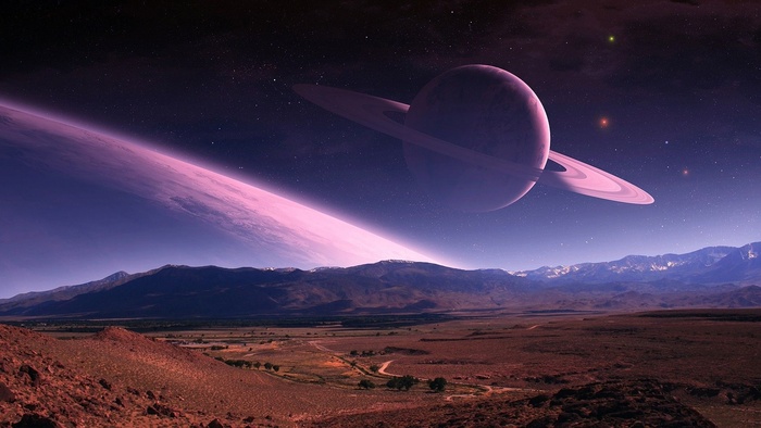 庄稼地里的星球 高清背景素材