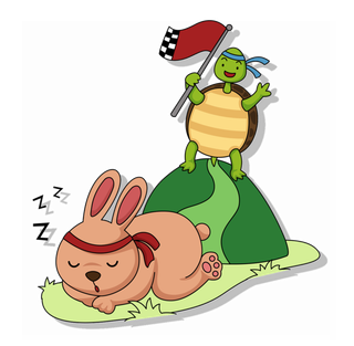 龟兔赛跑兔子兔年