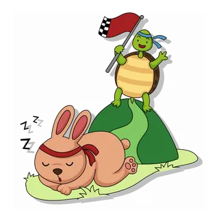 龟兔赛跑兔子兔年