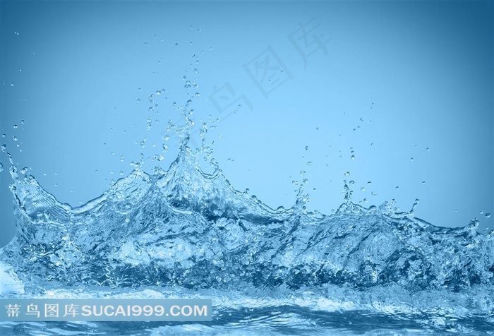 精美水花图片高清图片