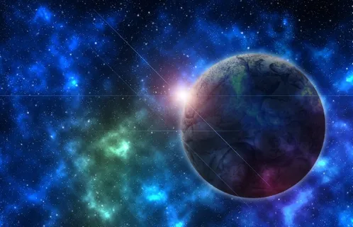 元宇宙世界风景背景墙 元宇宙世界风景背景墙