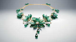 美丽奢华的项链珠宝首饰玉器珠宝