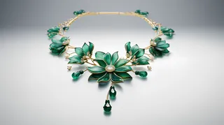 美丽奢华的项链珠宝首饰玉器珠宝