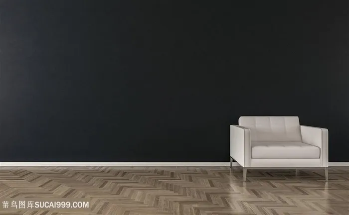 简洁客厅墙面高清图片