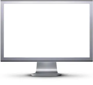 显示器苹果透明液晶PNG图片免抠