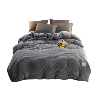 灰色 欧 式床-png免扣